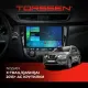 Штатна магнітола 2K Torssen Nissan Xtrail/Qashqai 2013+ AC крутилки F96128 4G Carplay DSP