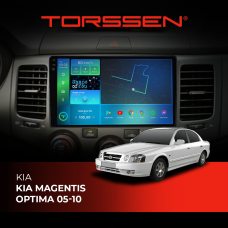 Штатна магнітола Torssen 2K KIA Magentis, Optima 05-10 F9464 4G Carplay DSP
