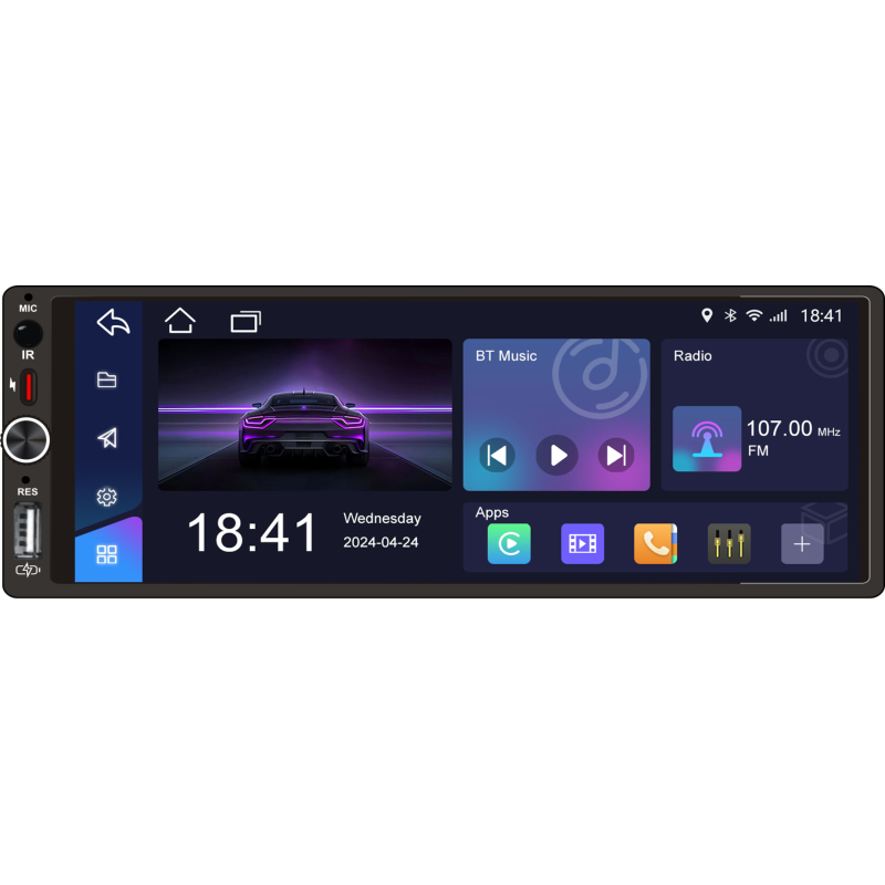 Автомагнітола 1DIN GEERMAX A600