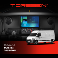 Штатна магнітола Torssen 2K Renault Master 2003-2011 F10432 4G Carplay DSP