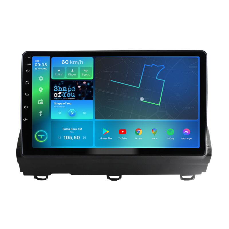 Штатна магнітола Torssen Renault Taliant 2021-2025FL10 4+64Gb 4G Carplay DSP