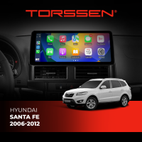 Штатна магнітола Torssen NRJ-B-BM Hyundai Santa Fe 2006-2012 8/256Gb 12.4