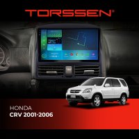 Штатна магнітола Torssen 2K Honda CRV 2001-2006 F9432 4G Carplay DSP