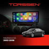 Штатна магнітола Torssen NRJ-B-BM Mazda 6 GG 2002-2008 12.3
